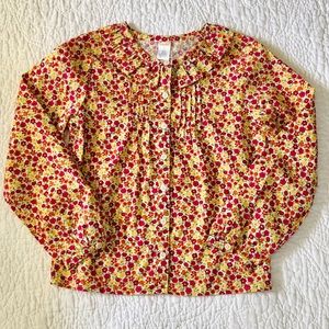 Gymboree Floral Button Up Top